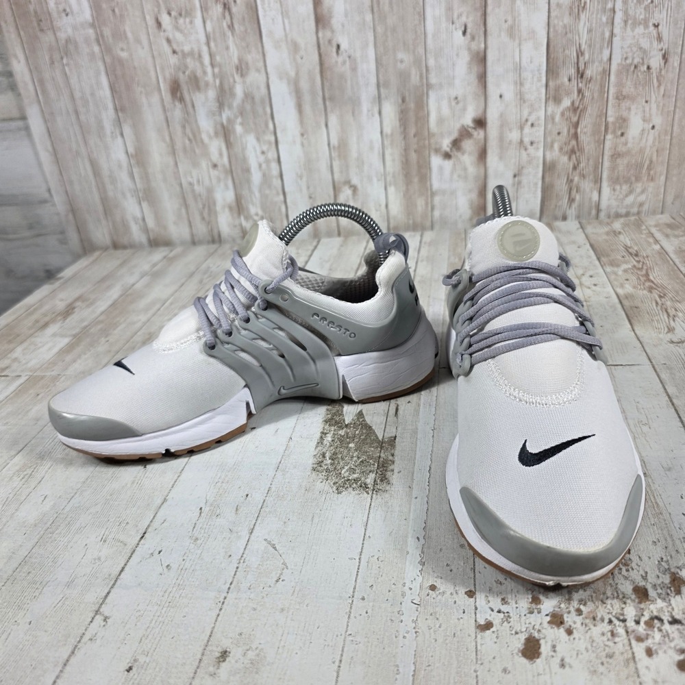 Nike Air Presto Womens White Pure Platinum Grey Sneakers 846440-997 Size 7 - Picture 7 of 8